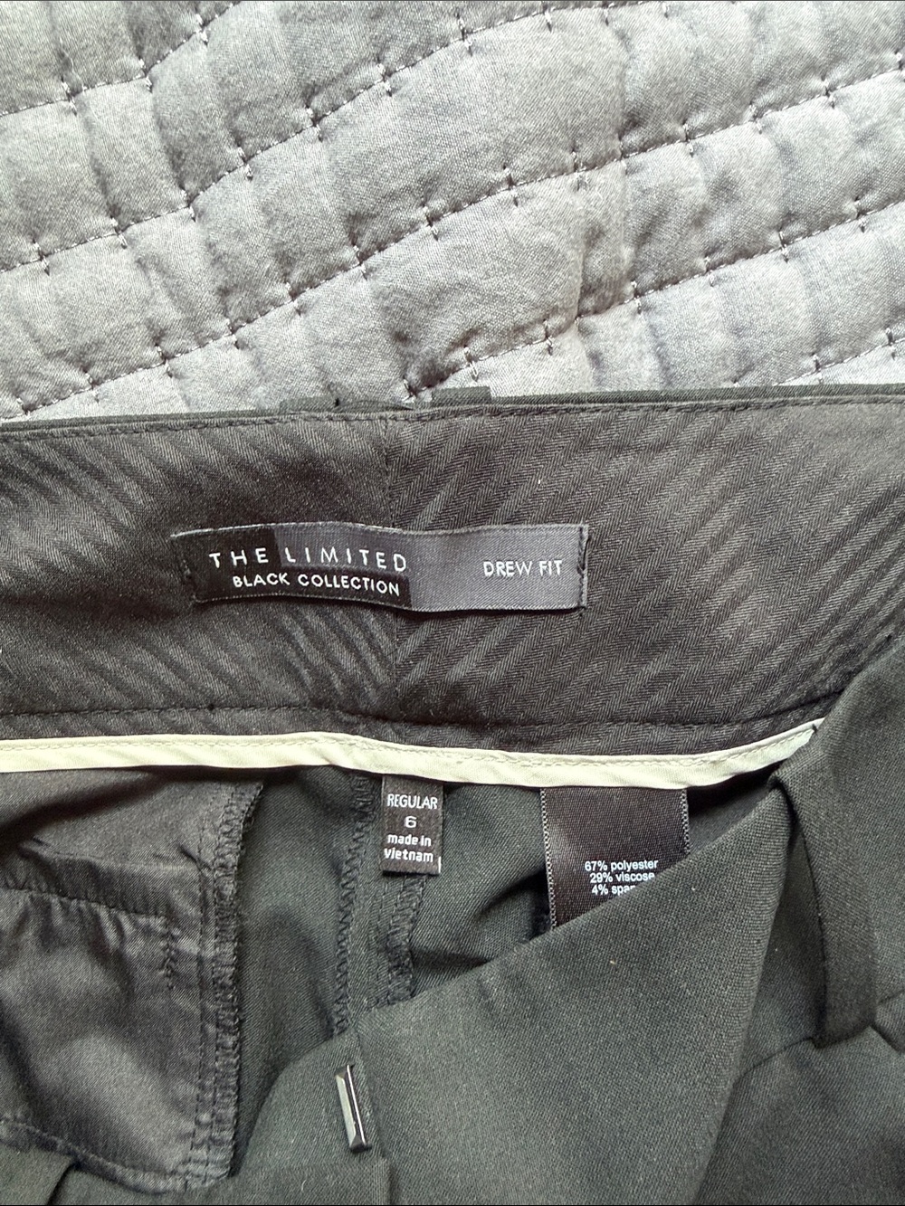 The Limited Black Drew Fit Dress Pants - Picture 2 of 3